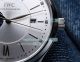 IWC Replica Portofino Watch - Stainless Steel Case Silver Dial Leather Strap 39mm (3)_th.jpg